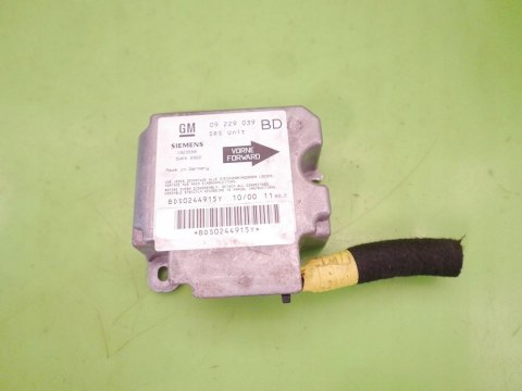 SENSOR MODUŁ AIRBAG OPEL VECTRA B FL 2.0 16V 99-02