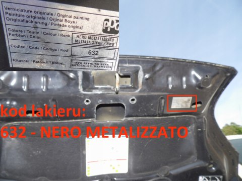 ZAWIAS DRZWI PRAWY PRZÓD GÓRA PEUGEOT BIPPER I 632