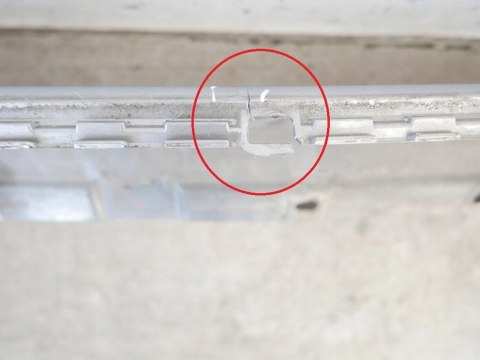 LISTWA NAKŁADKA NA PRÓG LEWA AUDI A4 B6 SEDAN