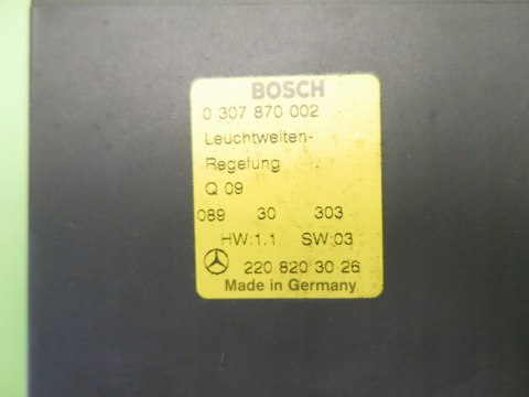 MODUŁ STEROWNIK ŚWIATEŁ MERCEDES W220 S400 98-02