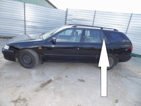 SZYBA DRZWIOWA LEWA TYŁ NISSAN PRIMERA P11 WP11