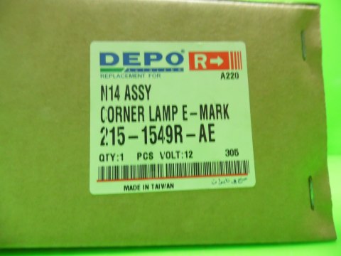 KIERUNKOWSKAZ PRZÓD PRAWY NISSAN SUNNY N14 91-96