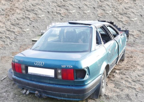 PAS BEZPIECZEŃSTWA TYŁ LEWY AUDI 80 B4 SEDAN 91-96 PAS BEZPIECZEŃSTWA TYŁ LEWY AUDI 80 B4 SEDAN 91-96