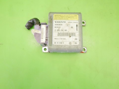 MODUŁ SENSOR PODUSZEK AIRBAG VOLVO S40 I 95-97