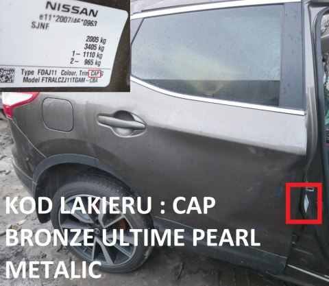 ZAWIAS PRAWY TYŁ GÓRA NISSAN QASHQAI II J11 CAP ZAWIAS PRAWY TYŁ GÓRA NISSAN QASHQAI II J11 CAP