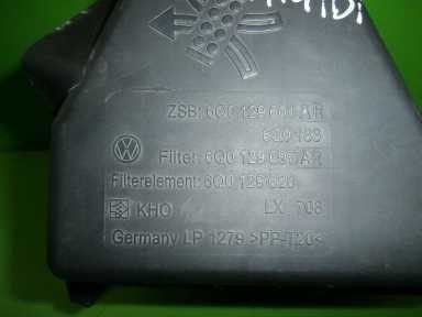 OBUDOWA FILTRA POWIETRZA SEAT IBIZA III 6L 1.4 TDI OBUDOWA FILTRA POWIETRZA SEAT IBIZA III 6L 1.4 TDI