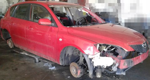 LICZNIK ZEGARY MAZDA 3 BK I 1.6 MZ-CD 03-06