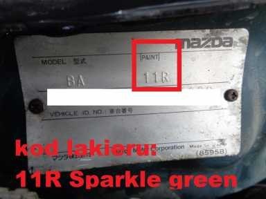 ZAWIAS DRZWI LEWY PRZÓD DÓŁ MAZDA 323P BA V 11R ZAWIAS DRZWI LEWY PRZÓD DÓŁ MAZDA 323P BA V 11R