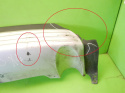 Listwa dyfuzor dokładka pod zderzak tył SUZUKI SX4 I EY HB 06-09