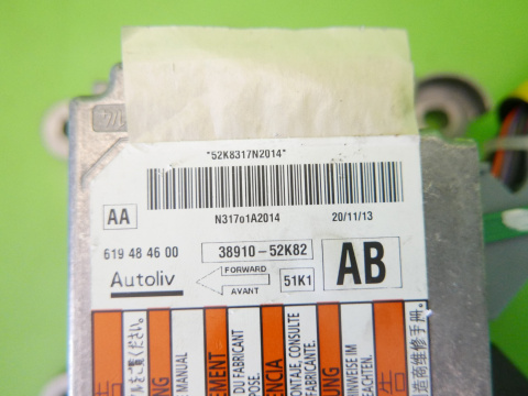 Moduł sensor airbag 619484600 OPEL AGILA B II 07-14 Moduł sensor airbag 619484600 OPEL AGILA B II 07-14