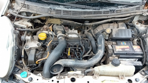 Silnik słupek 1.5 DCI 8V 82KM 60kW K9K722 NISSAN MICRA K12 Odpala