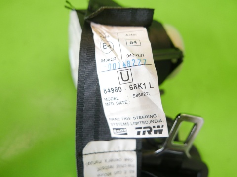 Pas bezpieczeństwa lewy tył SUZUKI ALTO VII GF 09-15