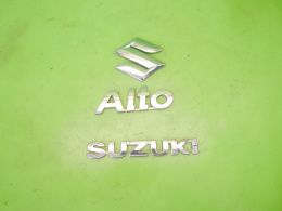 Logo znaczek emblemat napis tył SUZUKI ALTO VII GF 09-15