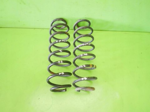 SPRĘŻYNY TYŁ TYLNE SKODA FABIA I 6Y 1.2 HB 99-04