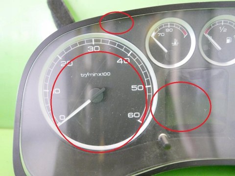 LICZNIK ZEGARY 9655476580 PEUGEOT 307 PHI 1.6 HDI LICZNIK ZEGARY 9655476580 PEUGEOT 307 PHI 1.6 HDI