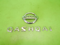 Logo znaczek emblemat napis tył NISSAN QASHQAI I J10 06-09