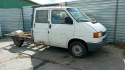 Szyba tył tylna w karoserię VW T4 DOKA PICKUP 90-96