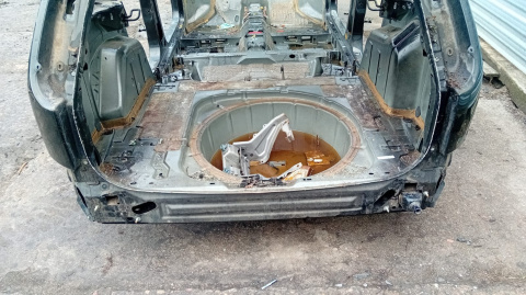 Błotnik poszycie lewy tył F3 FORD FOCUS MK2 FL KOMBI 07-11 Błotnik poszycie lewy tył F3 FORD FOCUS MK2 FL KOMBI 07-11