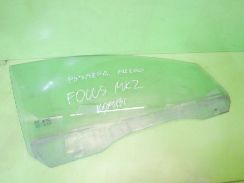 Szyba drzwiowa prawa przód FORD FOCUS MK2 FL 5D KOMBI 07-11 Szyba drzwiowa prawa przód FORD FOCUS MK2 FL 5D KOMBI 07-11