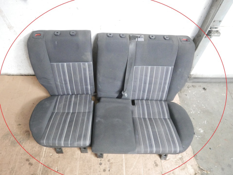 Kanapa tylna siedzisko oparcie FORD FOCUS MK2 FL KOMBI 07-11 Kanapa tylna siedzisko oparcie FORD FOCUS MK2 FL KOMBI 07-11