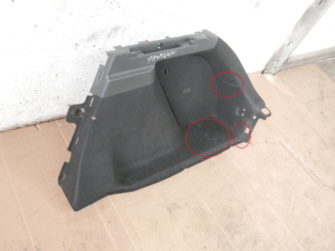 Tapicerka boczek bagażnika prawy tył HONDA CIVIC X FK6 HB 5D 15-19 Tapicerka boczek bagażnika prawy tył HONDA CIVIC X FK6 HB 5D 15-19