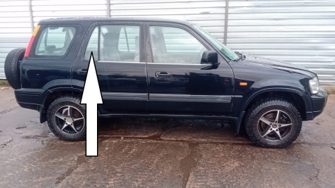 Szyba drzwiowa prawa tył mała HONDA CRV CR-V I RD1 95-99 Szyba drzwiowa prawa tył mała HONDA CRV CR-V I RD1 95-99