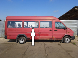 Szyba karoseryjna prawa boczna VW LT II LT46 L3H2 96-06
