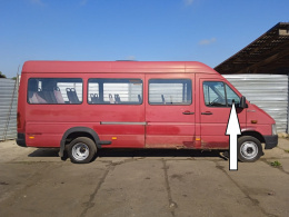 Szyba drzwiowa prawa przód mała trójkąt VW LT II LT46 L3H2 96-06