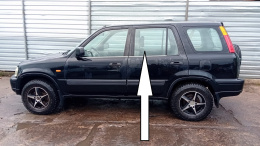 Szyba drzwiowa lewa tył duża HONDA CRV CR-V I RD1 95-99