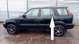 Szyba drzwiowa lewa tył mała HONDA CRV CR-V I RD1 95-99