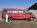 Szyba karoseryjna prawa tył VW LT II LT46 L3H2 96-06