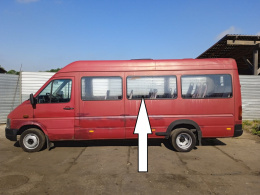 Szyba karoseryjna lewa boczna VW LT II LT46 L3H2 96-06