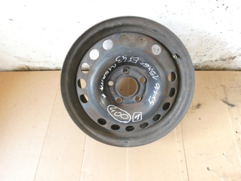 Felga stalowa 15 15X6 5X110 ET43 OPEL MERIVA A I Felga stalowa 15 15X6 5X110 ET43 OPEL MERIVA A I