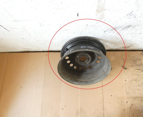 Felga stalowa 15 15X6 5X110 ET43 OPEL MERIVA A I Felga stalowa 15 15X6 5X110 ET43 OPEL MERIVA A I