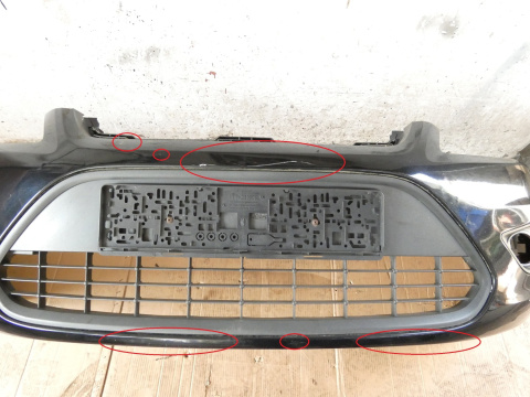Zderzak przód przedni F3 FORD FOCUS MK2 FL 5D 07-11 Zderzak przód przedni F3 FORD FOCUS MK2 FL 5D 07-11