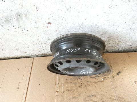 Felga stalowa 14 14X5 4X100 ET45 NISSAN MICRA K12 III 03-05 Felga stalowa 14 14X5 4X100 ET45 NISSAN MICRA K12 III 03-05