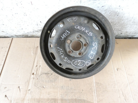 Felga stalowa 14 14x5 5x100 et35 SKODA FABIA I 6Y Felga stalowa 14 14x5 5x100 et35 SKODA FABIA I 6Y