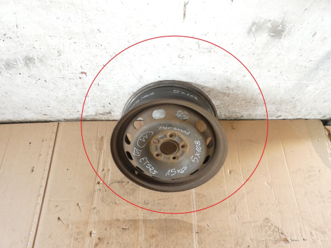 Felga stalowa 15 15x6 5x108 et52,5 FORD FOCUS MK2 FL Felga stalowa 15 15x6 5x108 et52,5 FORD FOCUS MK2 FL