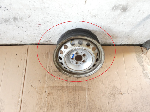 Felga stalowa 16'' 16X6 ET54 5X112 MERCEDES VITO II W639 Felga stalowa 16'' 16X6 ET54 5X112 MERCEDES VITO II W639