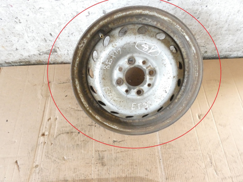 Felga stalowa 13 13X5 4x98 ET33 FIAT SEICENTO SC Felga stalowa 13 13X5 4x98 ET33 FIAT SEICENTO SC
