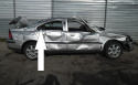Szyba drzwiowa prawa tył mała VOLVO S60 I SEDAN 5D 00-04