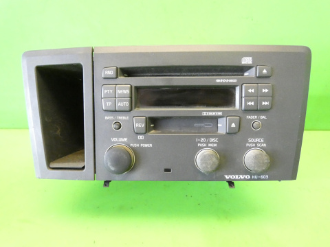 Radio odtwarzacz cd kasety HU-603 VOLVO S60 I 00-04 Radio odtwarzacz cd kasety HU-603 VOLVO S60 I 00-04