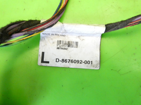 Wiązka instalacja drzwi lewa przód 8676092 VOLVO S60 I 00-04 Wiązka instalacja drzwi lewa przód 8676092 VOLVO S60 I 00-04
