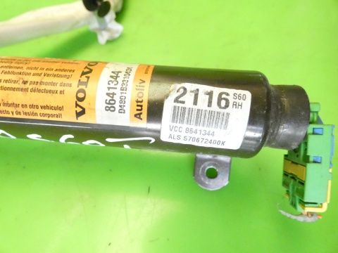 Kurtyna powietrzna airbag 8641344 VOLVO S60 I SEDAN 00-04