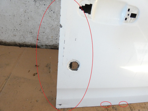 Drzwi skrzydłowe prawe tył 3G FORD TRANSIT CONNECT MK1 FL 09-13 Drzwi skrzydłowe prawe tył 3G FORD TRANSIT CONNECT MK1 FL 09-13