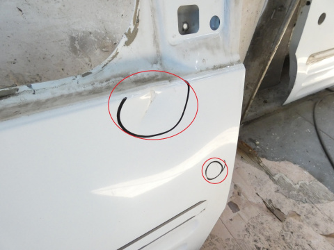 Drzwi prawe przód 3G FORD TRANSIT CONNECT MK1 FL 09-13 Drzwi prawe przód 3G FORD TRANSIT CONNECT MK1 FL 09-13