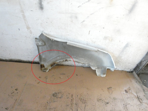 Błotnik lewy przód 3G FORD TRANSIT CONNECT MK1 FL 09-13 Błotnik lewy przód 3G FORD TRANSIT CONNECT MK1 FL 09-13