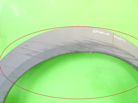 Listwa sierp nakładka błotnika lewa przód FORD TRANSIT CONNECT MK1 FL 09-13 Listwa sierp nakładka błotnika lewa przód FORD TRANSIT CONNECT MK1 FL 09-13