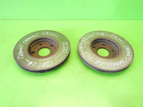 Tarcze hamulcowe przód 277mm FORD TRANSIT CONNECT MK1 FL 1.8 TDCI Tarcze hamulcowe przód 277mm FORD TRANSIT CONNECT MK1 FL 1.8 TDCI