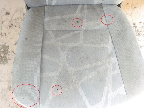 Fotel prawy pasażera przód FORD TRANSIT CONNECT MK1 FL 09-13